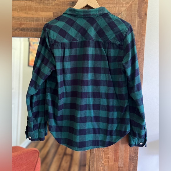 JCrew Flannel Quarter Zip Shirt Jacket S - Picture 2 of 3